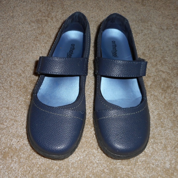 vionic navy blue shoes